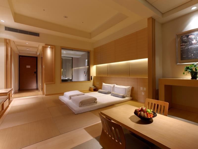 Evergreen Resort Hotel - Jiaosi Jiaoxi Dış mekan fotoğraf A room at the hotel